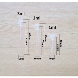 Combo 1000 ống chiết vial 1ml 2ml 3ml