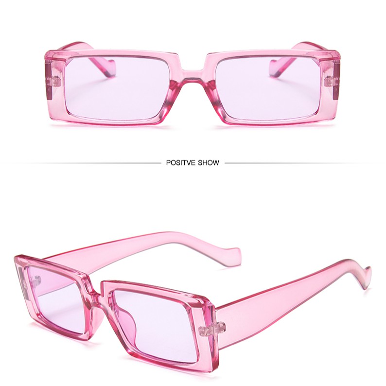 Kính mát gọng vuông thiết kế đơn giản thời trang