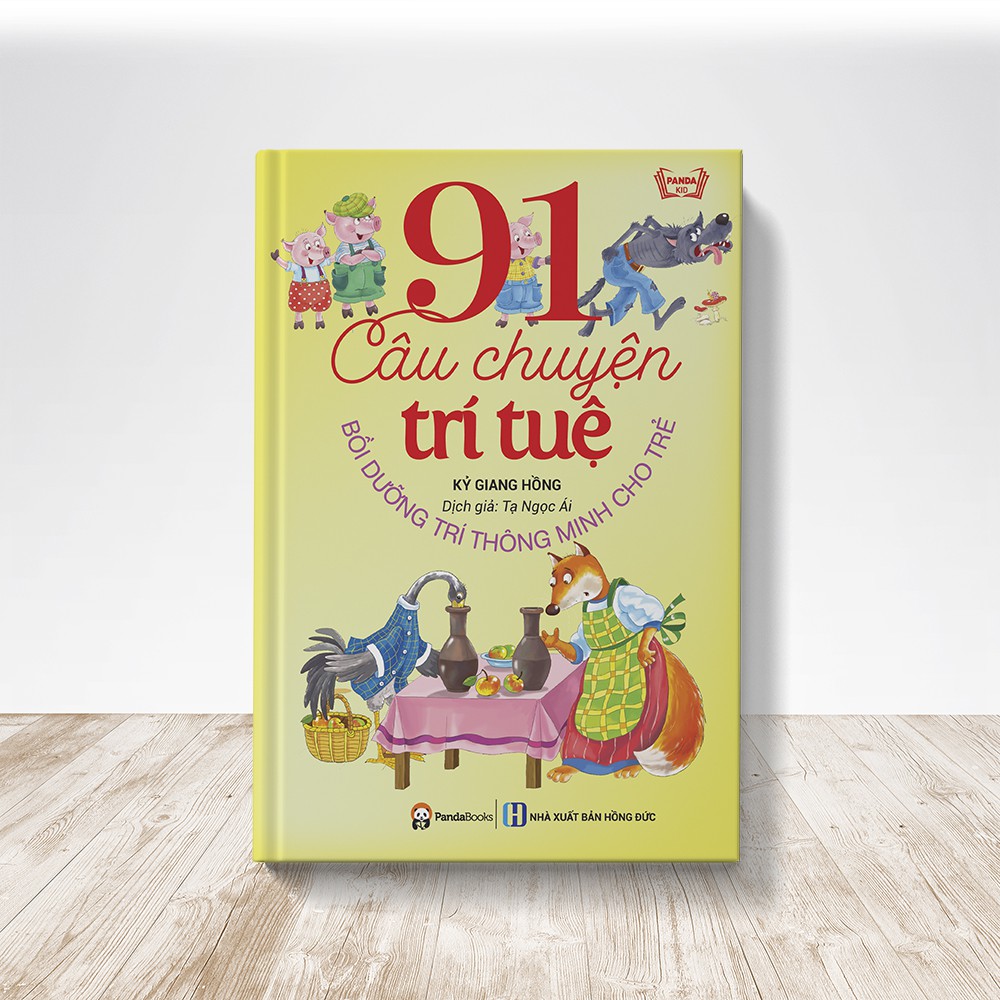 Sách - 91 câu chuyện trí tuệ bồi dưỡng trí thông minh cho trẻ