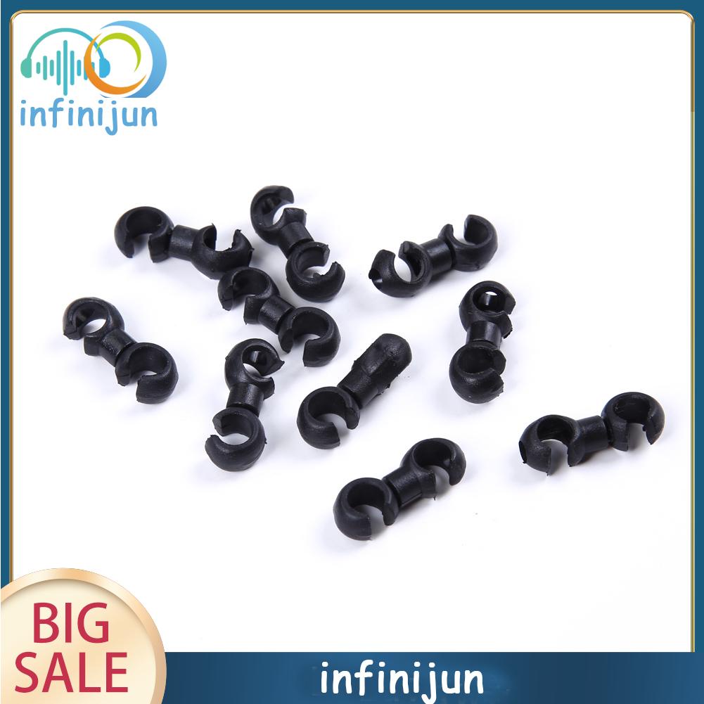 Set 10 kẹp chữ s giữ dây phanh xe đạp