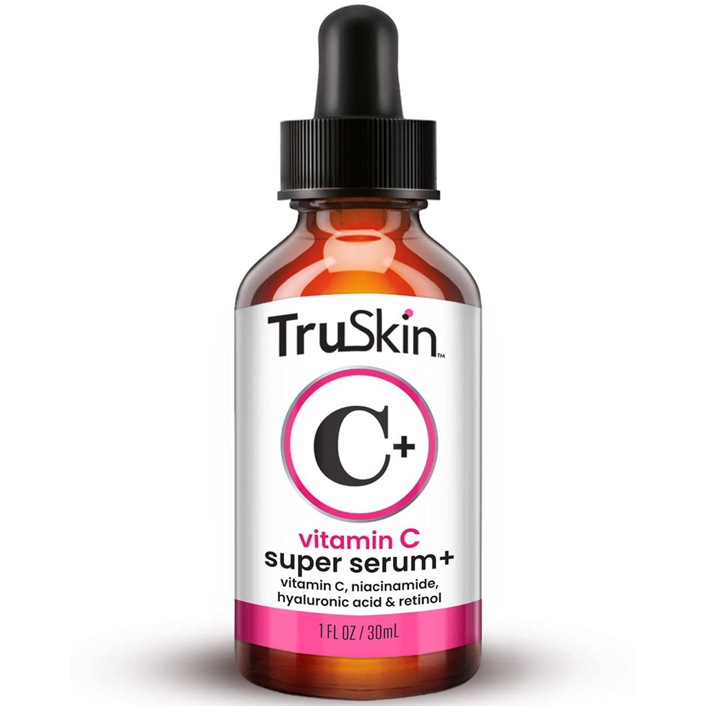 [Bao bì mới] Vitamin C-Plus Super Serum Chống lão hóa, Niacinamide, Retinol, Hyaluronic Acid, Salicylic Acid, 1 oz