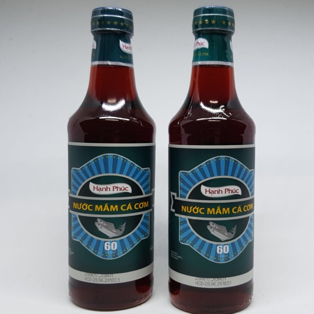 Nước mắm cá cơm 60 độ đạm 500ml