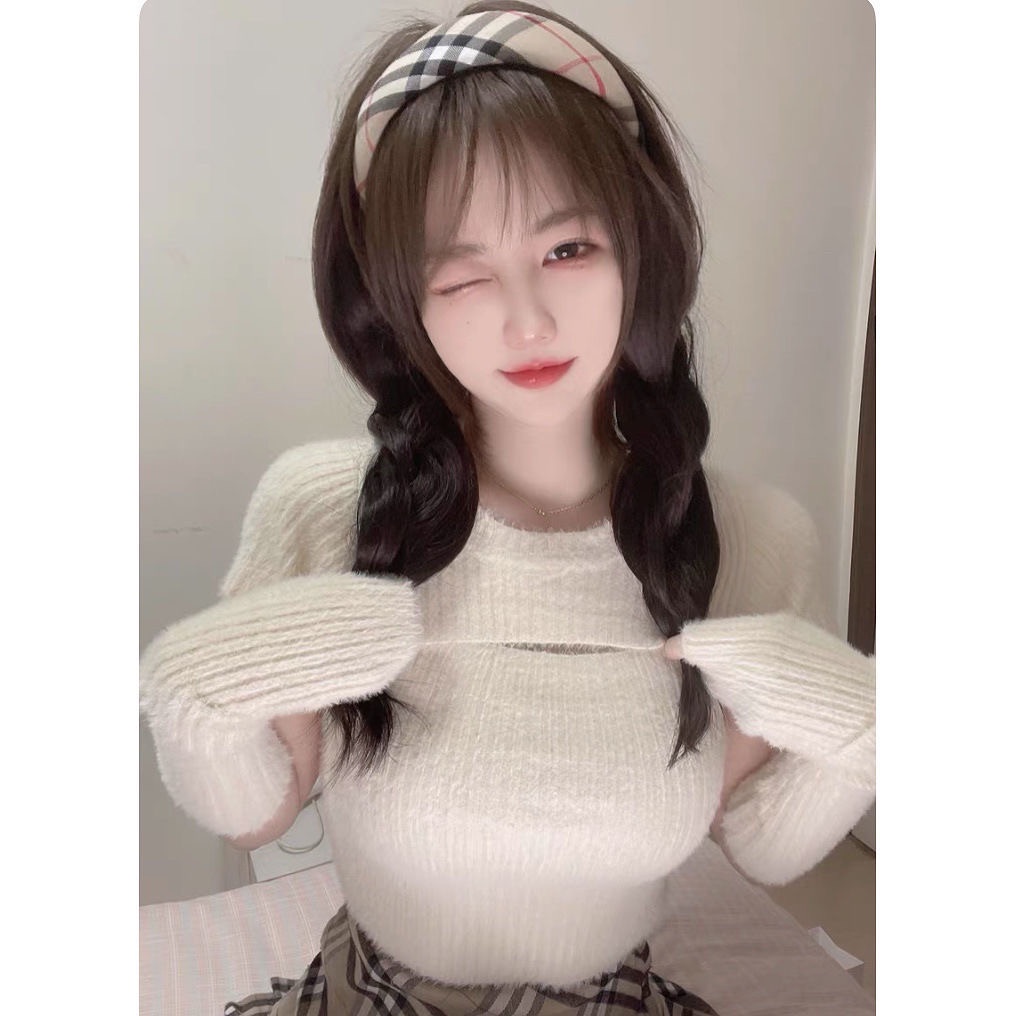 ORDER♥️Đầm,Váy Len Cut Ngực Tay RờiFzsize Dưới 57kg