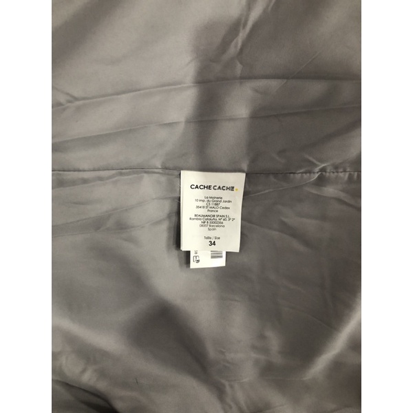 Áo khoác xám Cache Cache