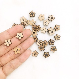 nút gỗ hoa 5 cánh
