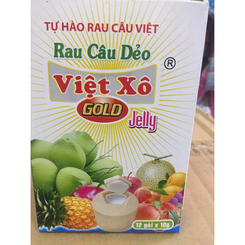 1 hộp Bột rau câu dẻo Việt Xô