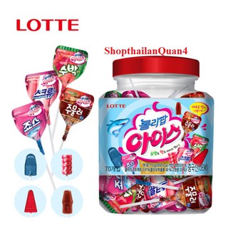 (HCM) Kẹo hình que kem Lotte Hàn Quốc (1 que)