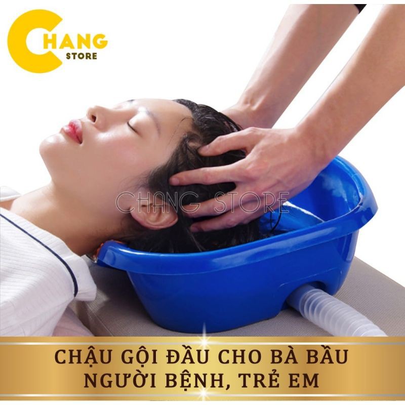 Chậu gội đầu tại nhà thông minh, chậu gội đầu tại giường