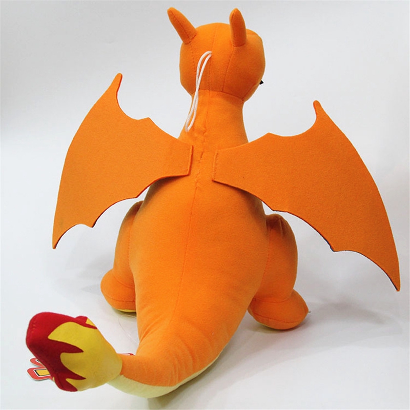 Rare Pokemon CHARIZARD Plush Toy Soft Stuffed Animal Doll 12'' Cool Teddy Figure