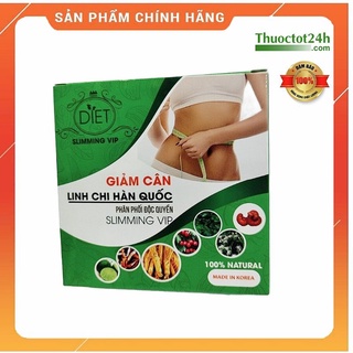 Giảm cân linh chi Hàn Quốc, giảm cân cấp tốc an toàn lt 30 ngày
