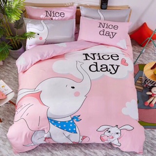 Bộ chăn ga gối cotton 3D mẫu mới