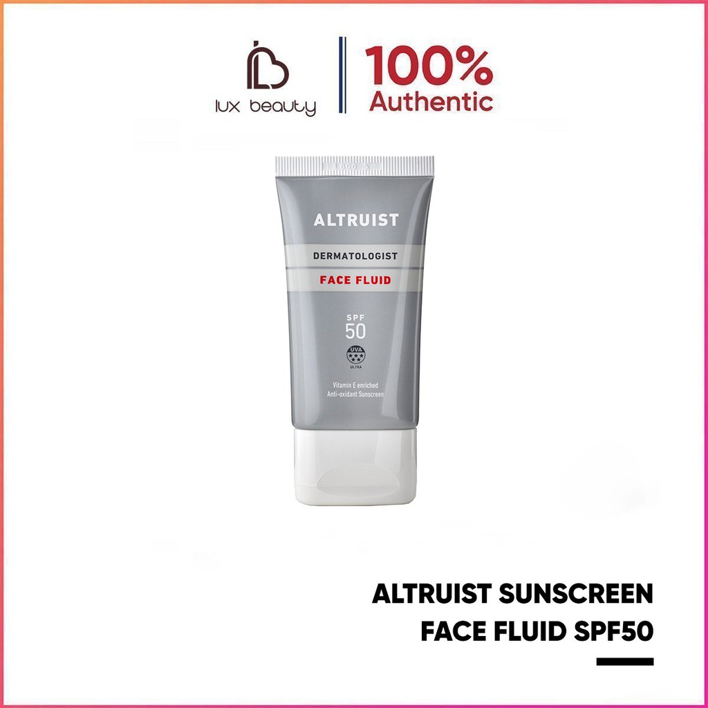 Kem Chống Nắng Altruist Dermatologist Face Fluid SPF 50 50ml