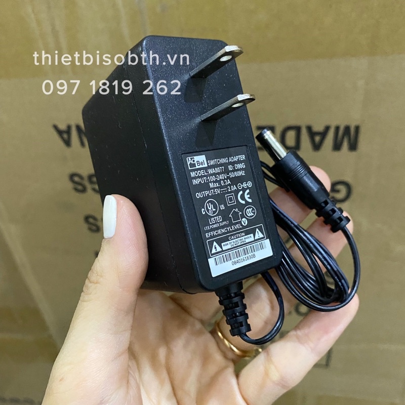 Nguồn 5V-2A Chân To Linpech - Adapter 5V-2A Chân To - Giá Rẻ