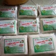 Giá sỉ 2Kg Thạch dừa loại 10Ly ép thô (khô) tặng hương dừa