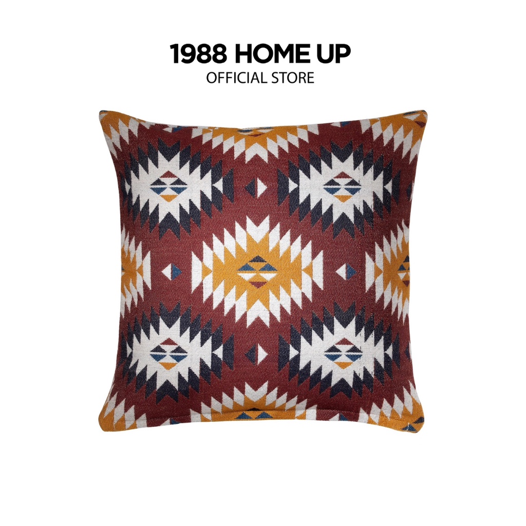 Vỏ Gối Sofa Họa Tiết Aztec Sang Trọng Hiện Đại 50x50cm - 1988 Home Up