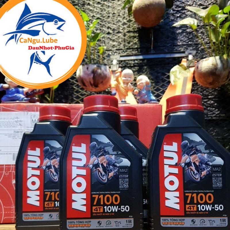 [Sáu Chai Motul 7100] Cung cấp nhớt motul 7100 10W50 chai 1L giá rẻ, nhớt tổng hợp 100% motul 7100 mua sáu chai giá tốt.