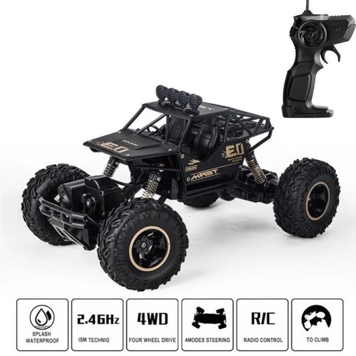 Đồ Chơi Ô Tô, Xe Địa Hình Điều Khiển Từ Xa Rock Crawler 2 Cầu, Độ Bên Cao, Chống Va Đập, Món Quà Ý Nghĩa Mẹ mua cho bé