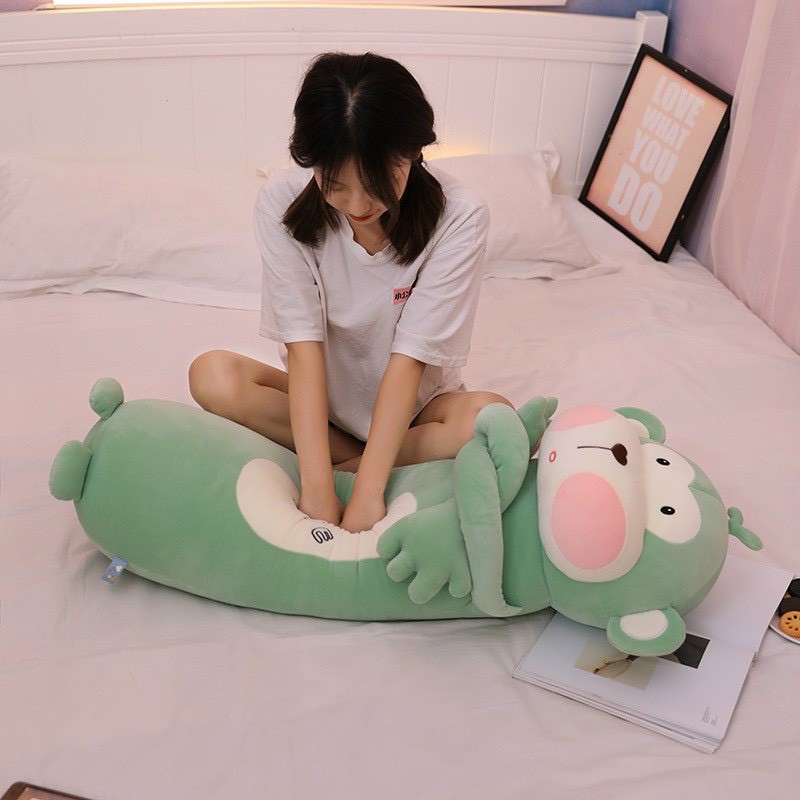 THÚ NHỒI BÔNG KHỈ CON ĐÁNG YÊU - GỐI ÔM KHỈ CON