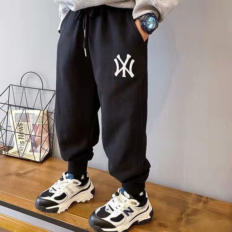 Quần Thể Thao Dáng Rộng Phong Cách Thời Trang Xuân Thu Dành Cho Bé Trai