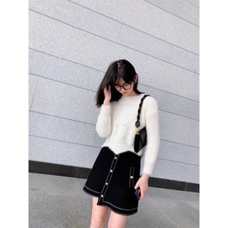 🌈ÁO LEN LÔNG THỎ ĐÍNH NGỌC❤️