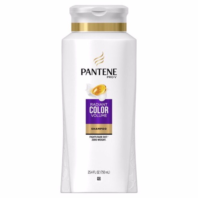 Dầu gội cho tóc nhuộm Pantene Pro - V Radiant Color Volume Mỹ 750ml