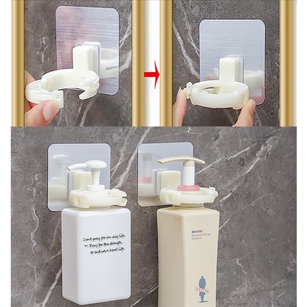 2023 Giá Đỡ Chai Dầu Gội / Xà Phòng Gắn Tường Nhà Tắm Mẫu Mới