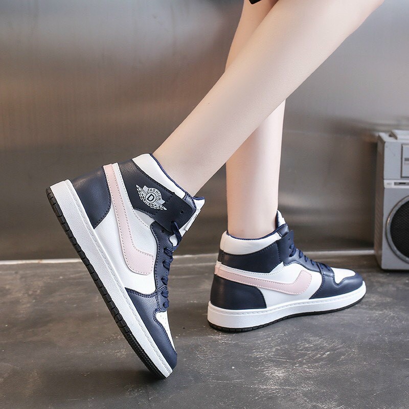 Giày air Jordan 1 High 2021 đen trắng , giày sneaker jodan 1 cao cổ , giày jd1 hot trend bản đẹp nam nữ - Hàng nhập khẩu