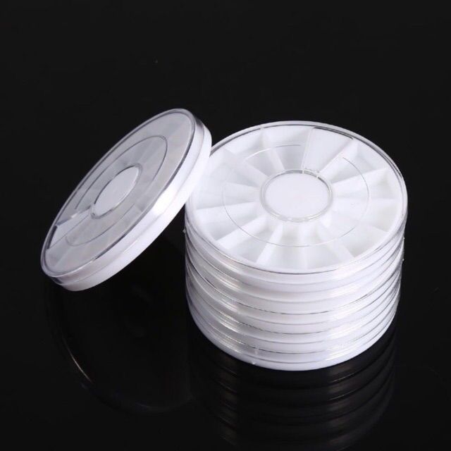 Khay 12 ô tròn 6cm đựng hạt đá