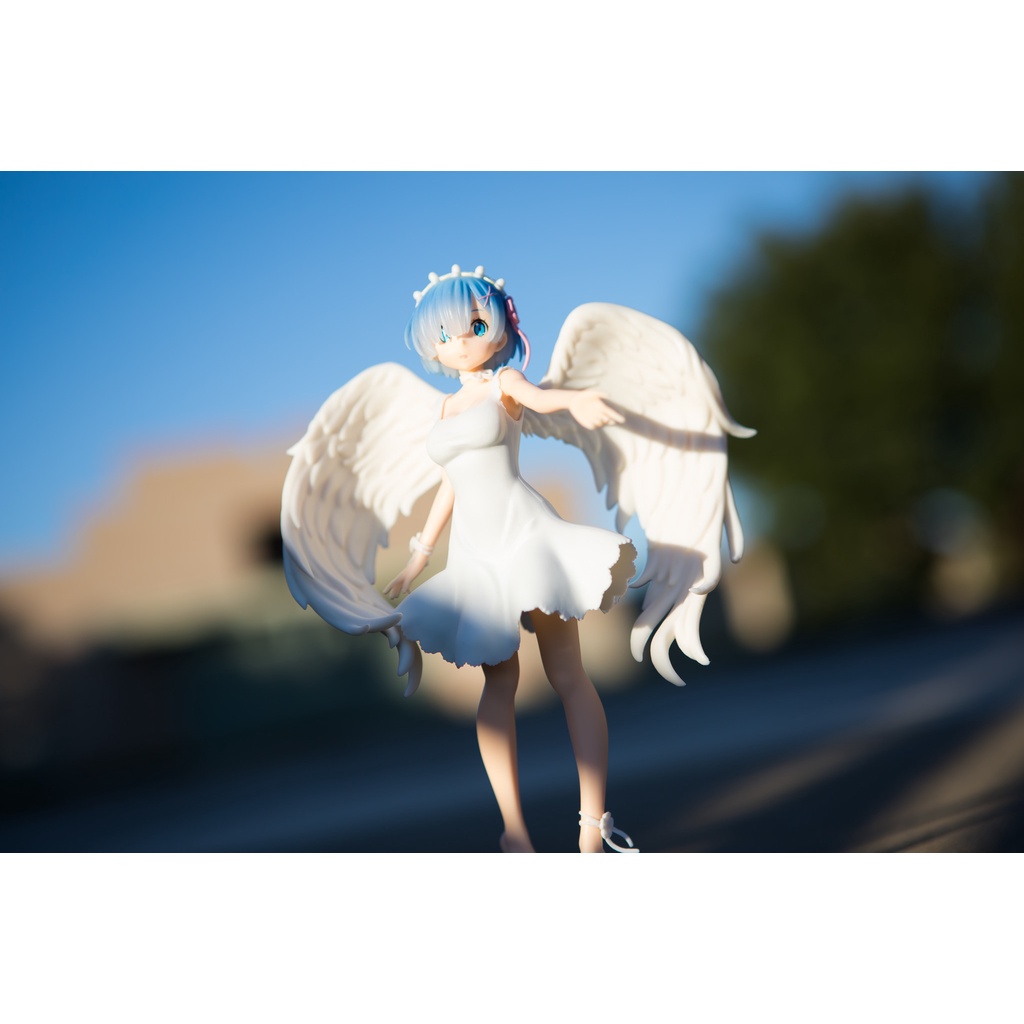 Mô Hình Rem, Re:Zero, Oni Tenshi Ver. LPM Figure, SEGA, Figure Chính Hãng Nhật Bản