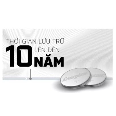 Vỉ 1 Viên Pin CR2032 Energizer Lithium, Pin Đồng Tiền,CMOS,Máy Đo Nhiệt Độ, Cân Điện Tử [NK Chính Hãng 100%]