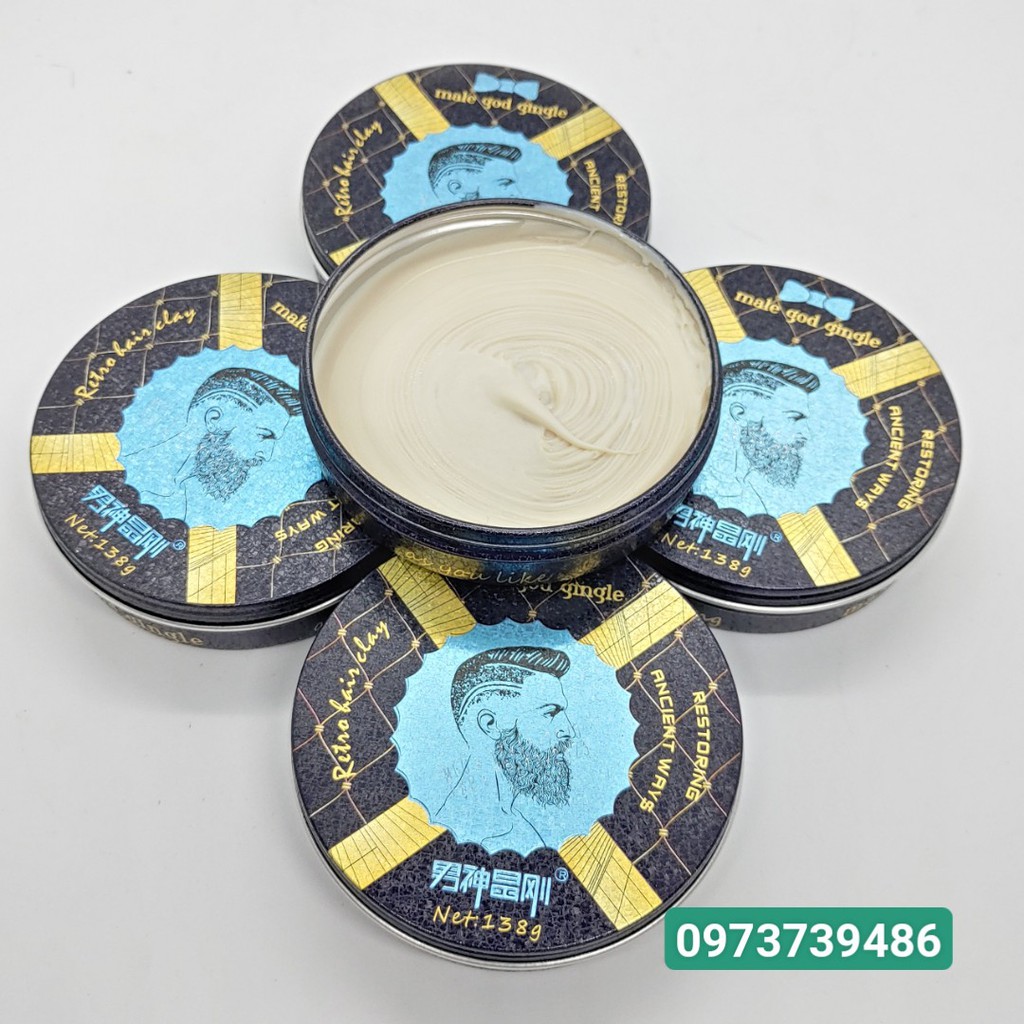 Sáp Vuốt Tóc Nam Male God Gingle