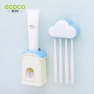 BỘ NHẢ KEM ĐÁNH RĂNG HÌNH MÂY ECOCO E1604