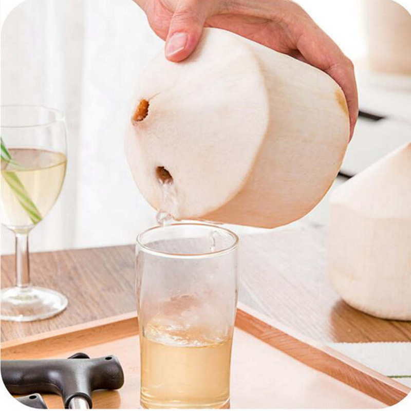 Dụng Cụ Khoan Lỗ Trái Dừa Bằng Thép Không Gỉ