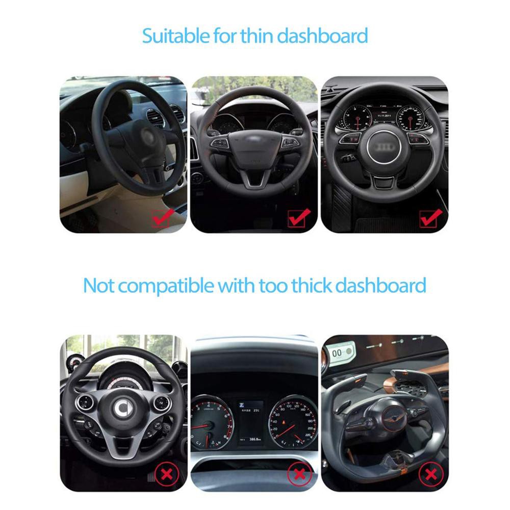 Mobile phone holder Dashboard holder 360 Universal Holder Holder for Mobile Phones in Car GPS