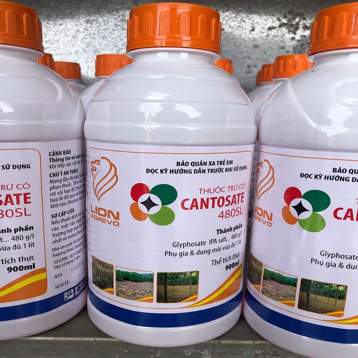 Thuốc trừ cỏ lưu dẫn glyphosate 900ml