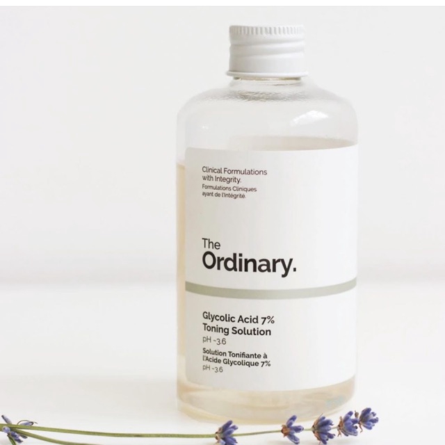 Nước cân bằng tẩy da chết The Ordinary Glycolic Acid 7% Toning Solution pH 3.6