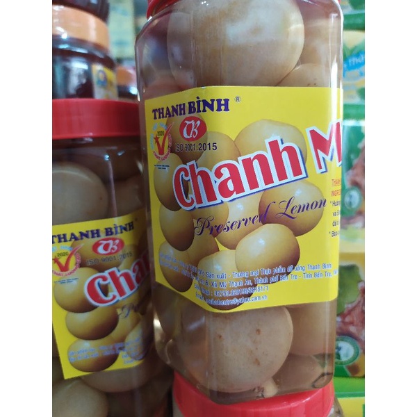Chanh Muối Thanh Bình 850gr