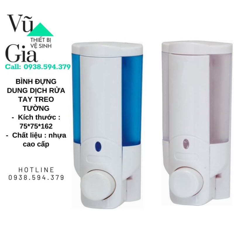 Hộp đựng nước rửa tay treo tường 1 bình