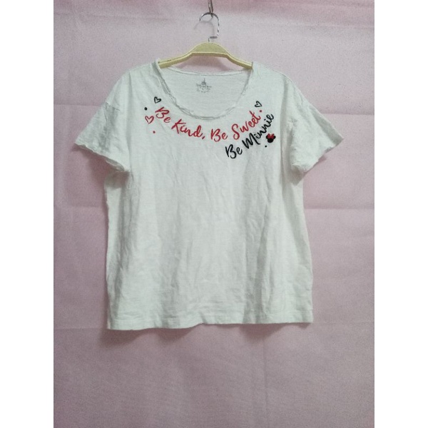 Áo thun cotton thêu xuất khẩu Disney