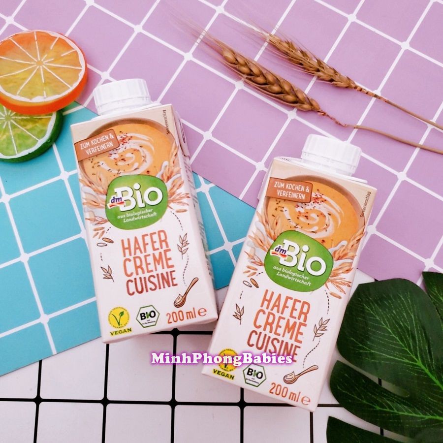 Kem Tươi Yến Mạch Bio Đức 200ML