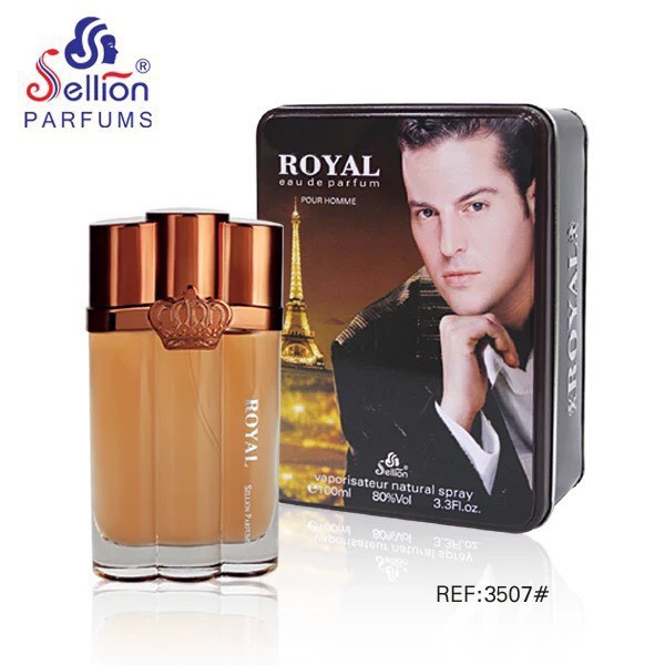 Nước hoa nam Royal eau de parfum hộp thiếc 100ml