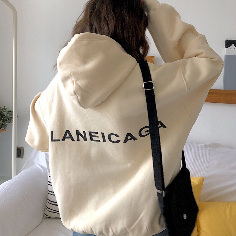 Áo Hoodie Nữ BLANEICAGA, Hoodie phong cách Hàn Quốc BASIC Màu Trơn (Áo Swe | BigBuy360 - bigbuy360.vn