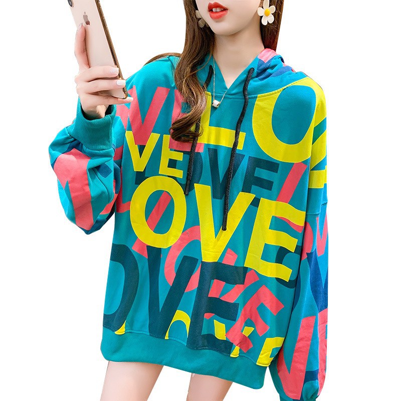 Áo hoodie nam nữ form rộng unisex họa tiết chữ ulzzang Hàn Quốc | BigBuy360 - bigbuy360.vn