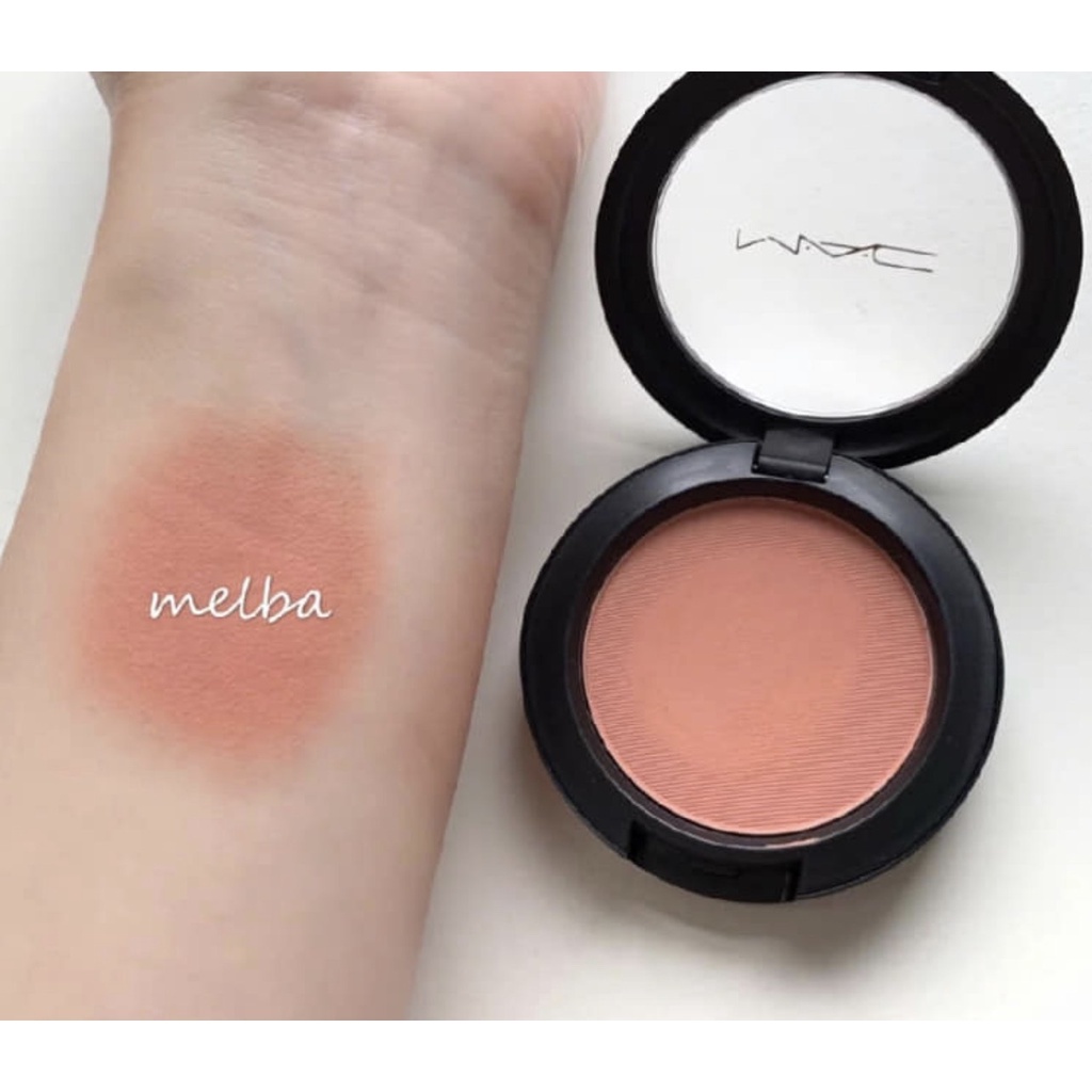 Phấn Má MAC  sheertone blush, Powder blush màu: Gingerly, Sincere, Springsheen, Peachykeen, Peaches, Melba...
