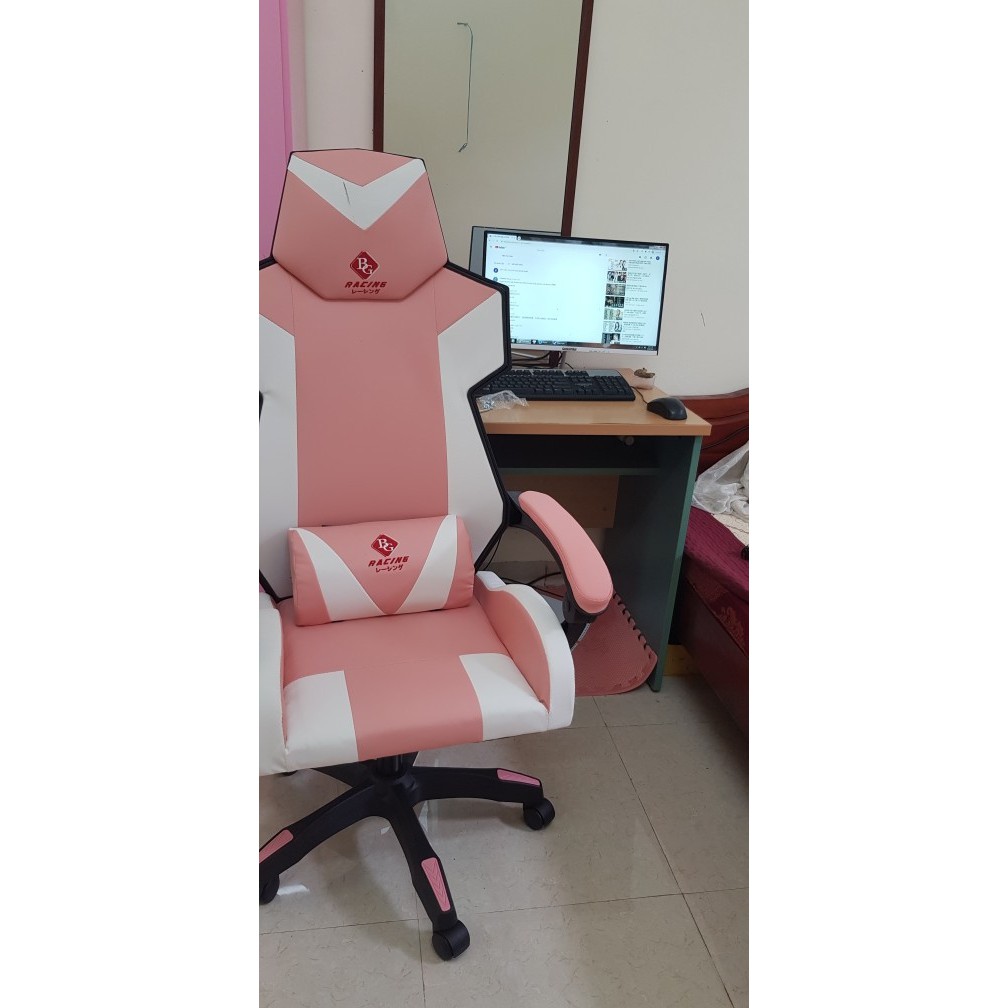 CHAIR19- Ghế livestream giá rẻ Model E05 ngả 135 độ gối MASSAGE