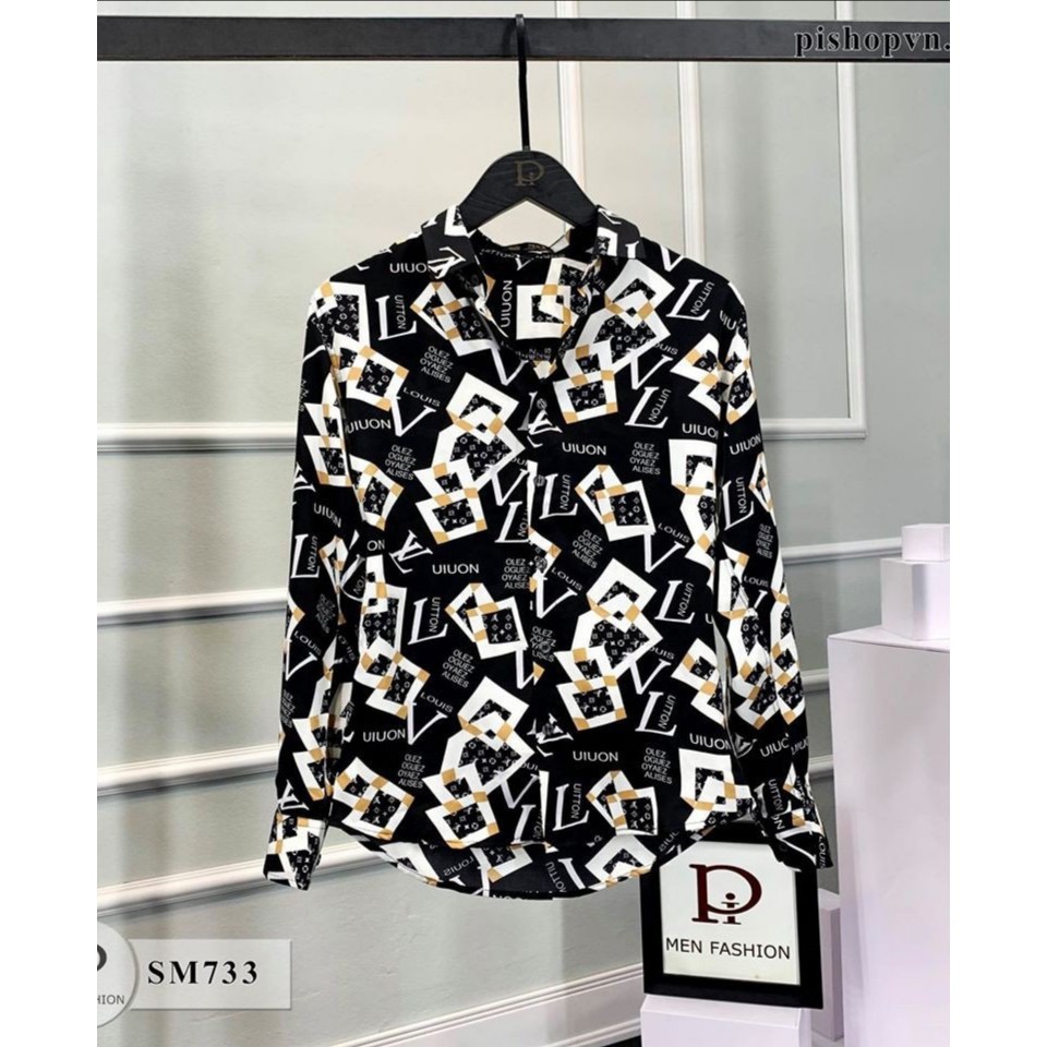 [SIÊU PHẨM]💥Áo sơ mi nam dài tay ❤️FREESHIP❤️ áo sơ mi kiểu hàn quốc họa tiết đẹp chất lụa thoáng mát thời trang | BigBuy360 - bigbuy360.vn