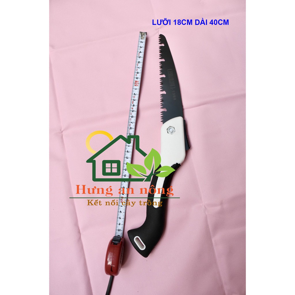 Cưa cầm tay gấp gọn lưỡi thép hợp kim SK5 bén bền không gỉ sét 4 size, lưỡi 18cm, 21cm, 25cm, 30cm