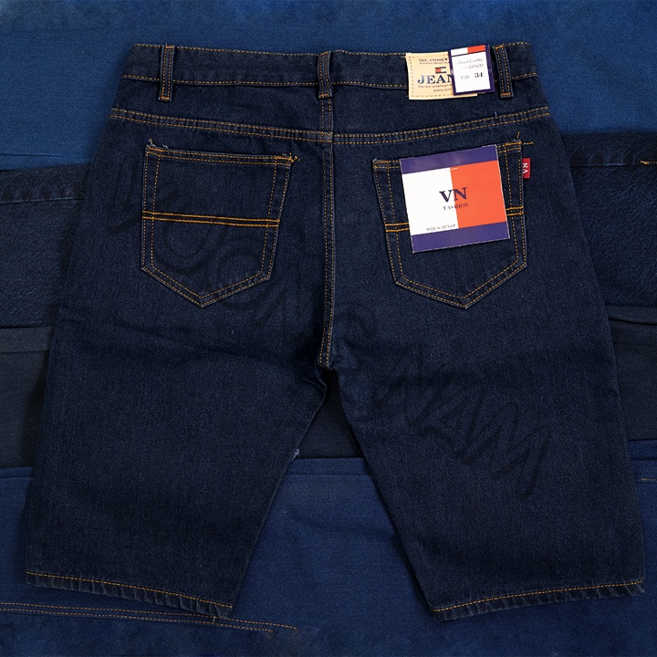 Quần short jean nam xanh nhạt trơn chất bò cao cấp co dãn 4 chiều NHIỀU MẪU MỚI- Jean 001 | BigBuy360 - bigbuy360.vn