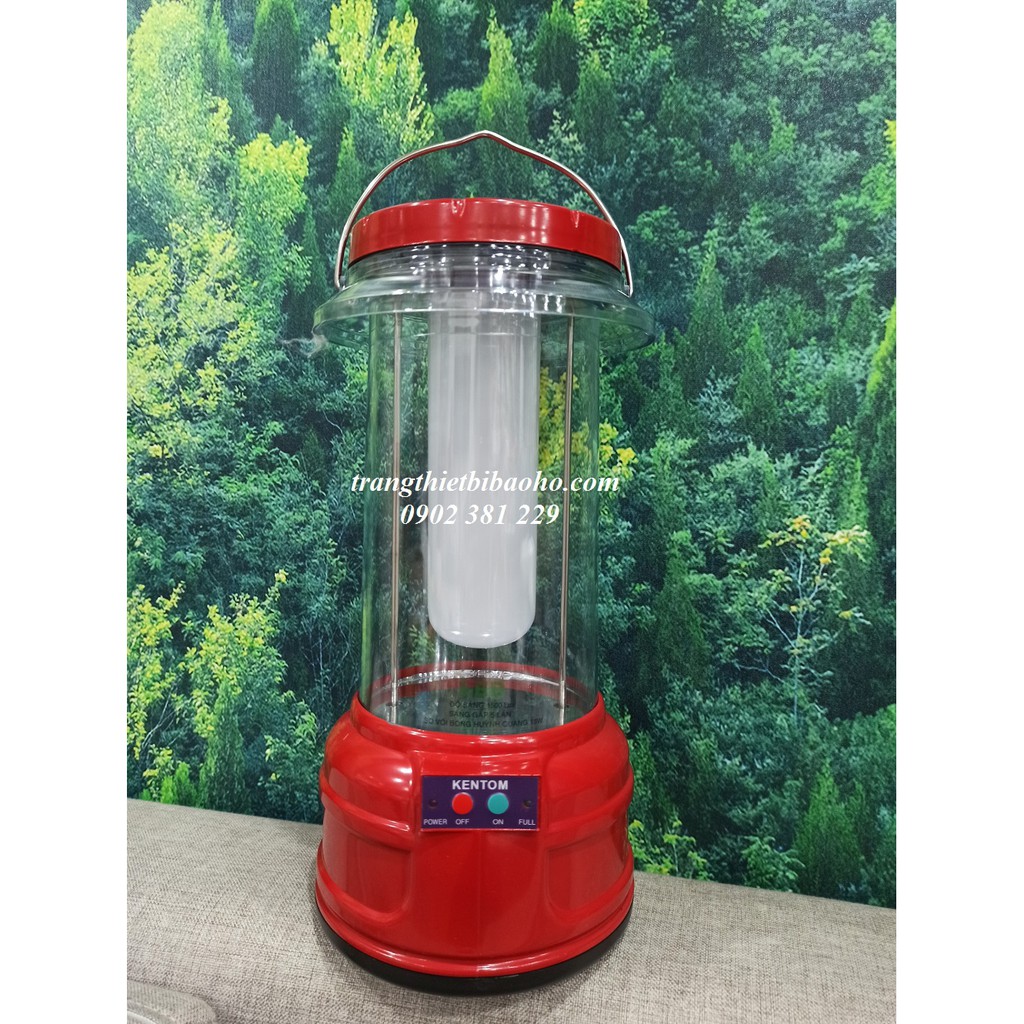 Đèn pin sạc chiếu sáng khẩn cấp xách tay Kentom KT 302