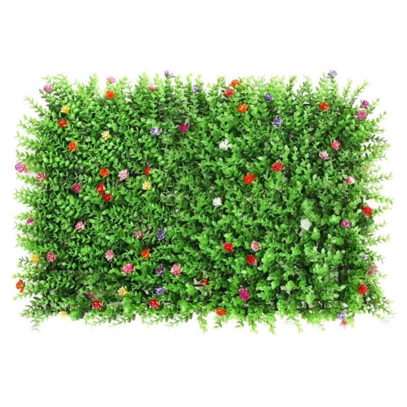 Vỉ cỏ, thảm cỏ tai chuột (40x60x5cm) dùng Trang trí nhà cửa, hoa giả kết cổng cưới,decor siêu đẹp và sẵn kho